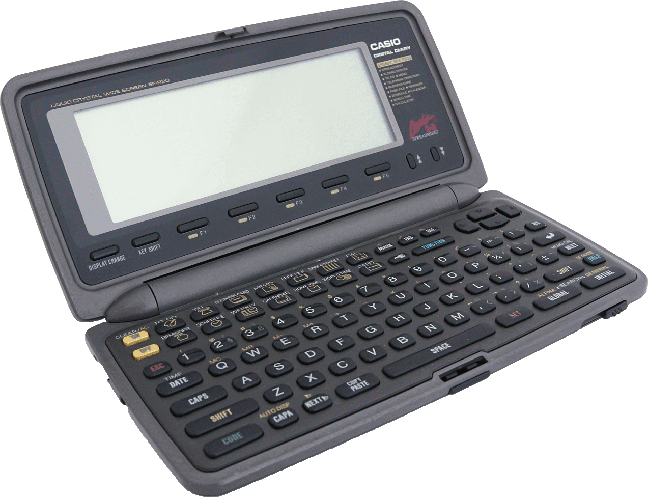 CASIO Digital diaries