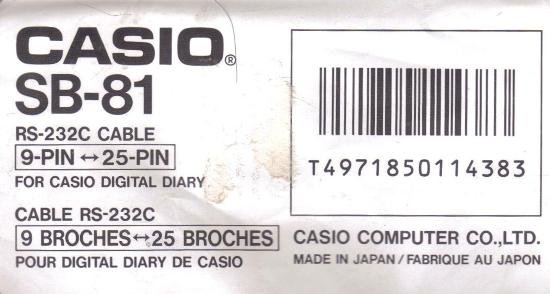 Casio SB-81