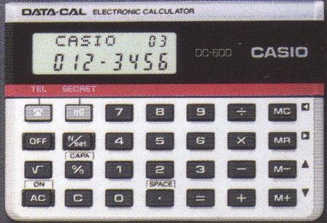 Casio DC-600