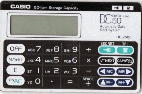 Casio DC-750C