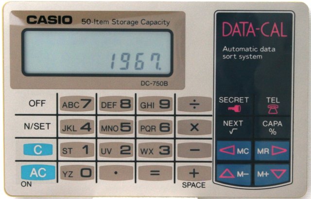 Casio DC-750B