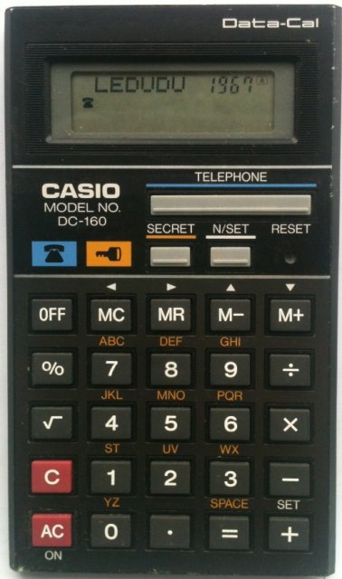 Casio DC-160