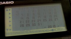 Display close-up, Calendar function