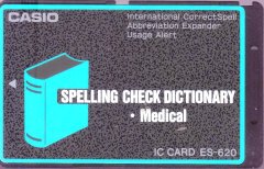 IC-Card : medical spelling check dictionary.