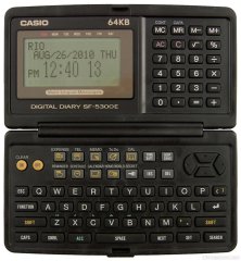 Unfolded, running the Home clock function